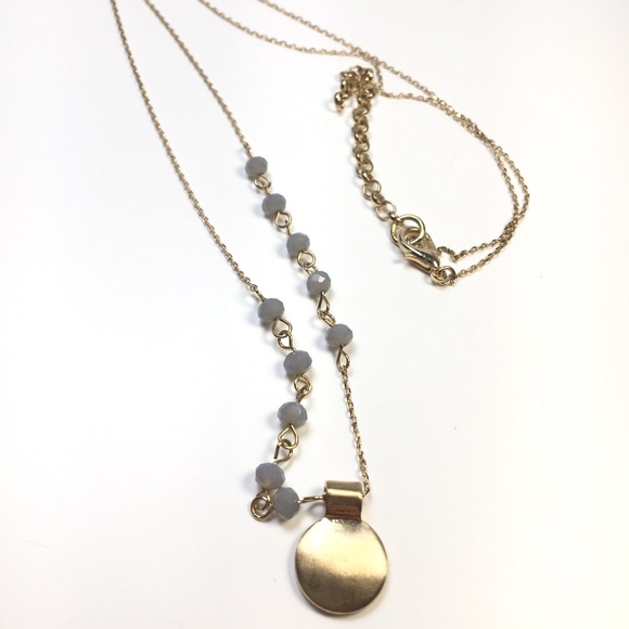 Banana Republic Jewelry - 💰Long pendant gold necklace Banana Republic